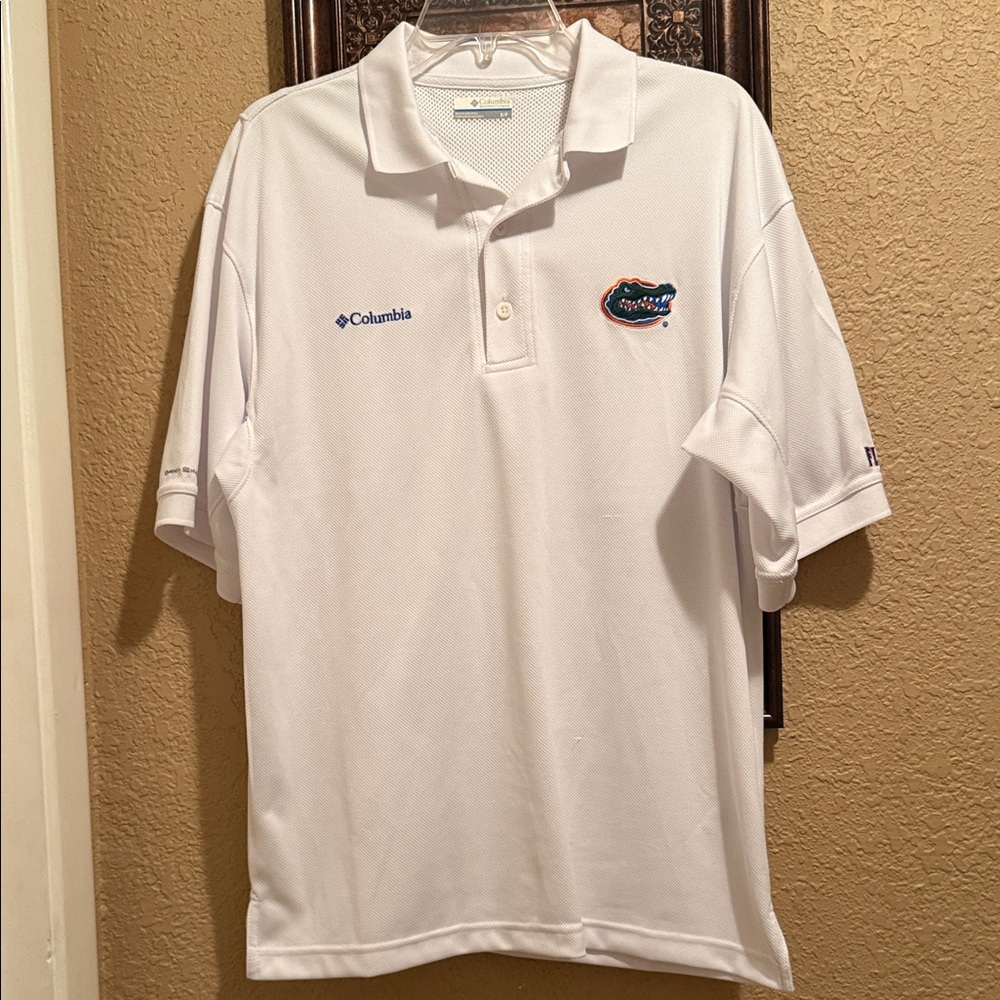 Columbia Sportswear Company Florida Gators Men's Polo. 30 SPF. Omni Shade